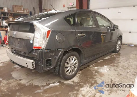 2012 Toyota Prius Plug-In из США, поврежденный, VIN JTDKN3DP0C3019122